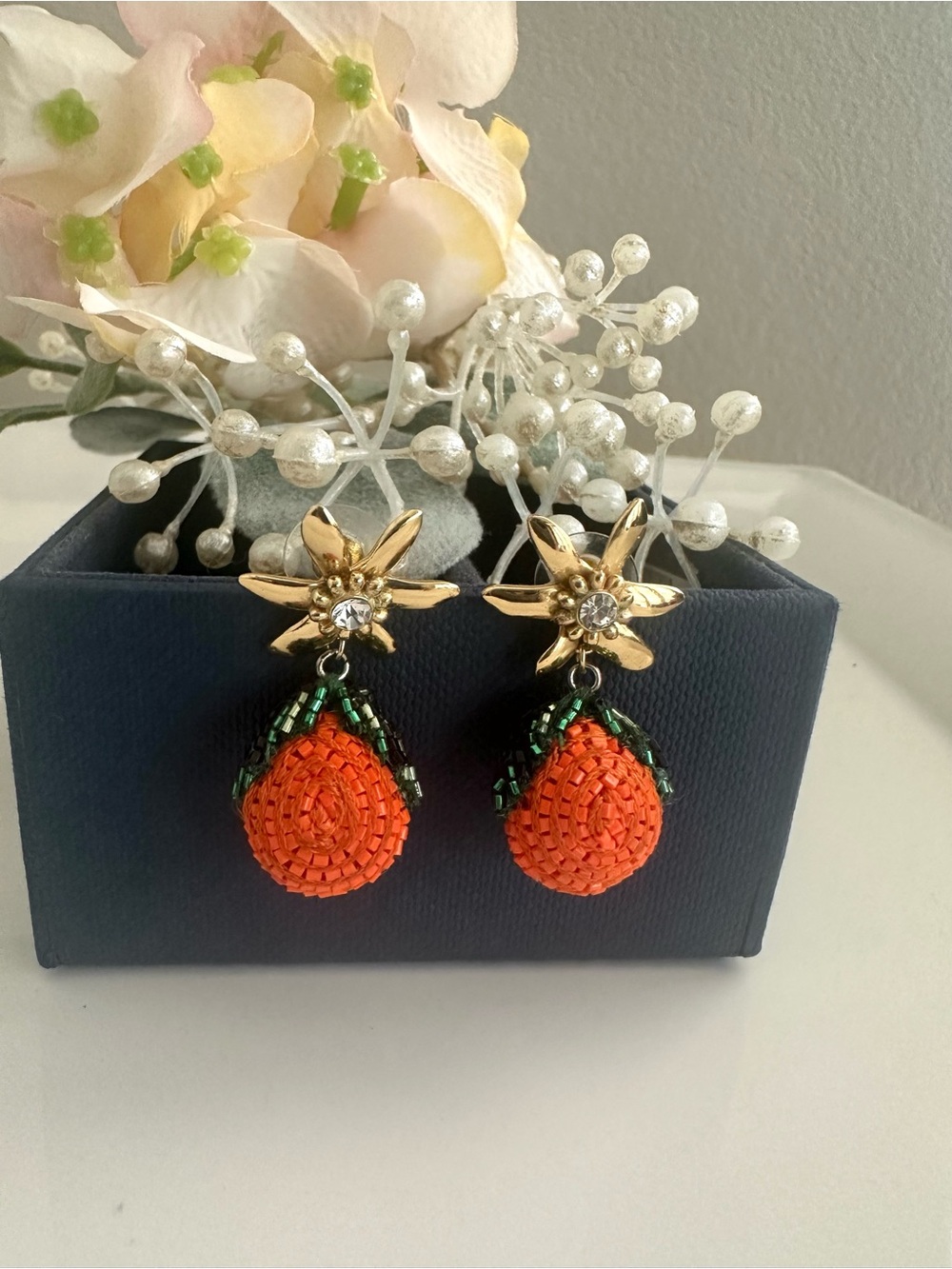 Mignonne Gavigan Positano Orange Earrings